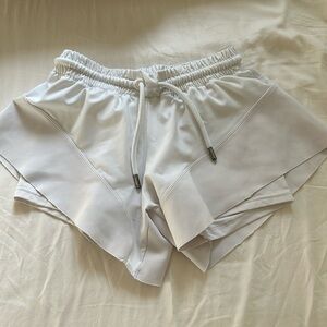 WHITE ADIDAS BY STELLA MCCARTNEY BARRICADE TENNIS SHORTS